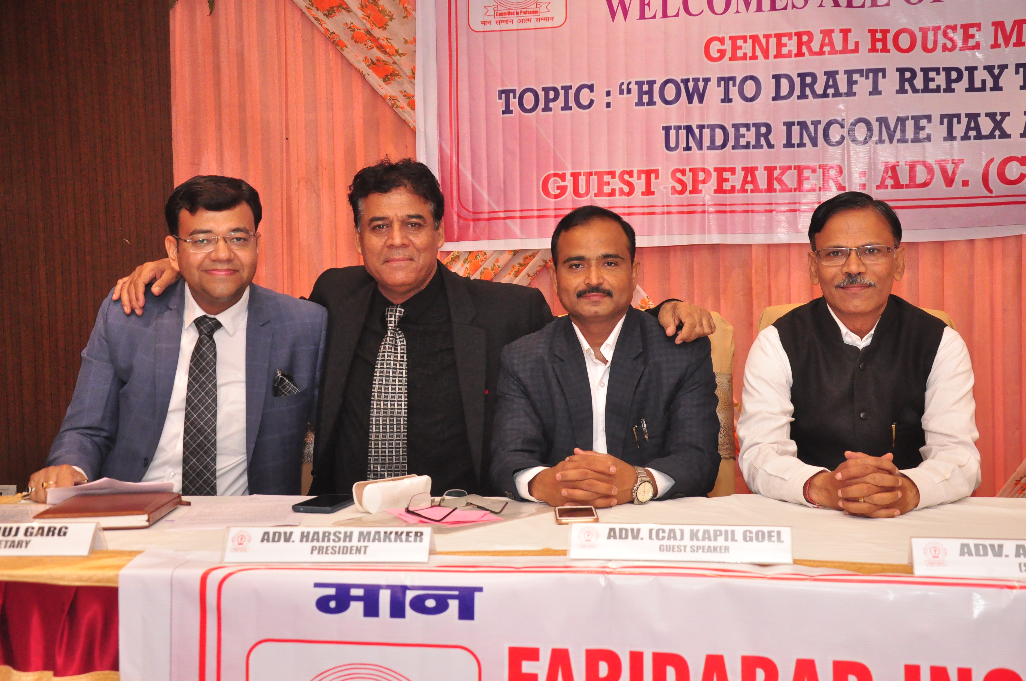 Seminar-1 Guest Speaker CA Kapil Goel 9 July 2022 – Faridabad Income Tax Bar Association