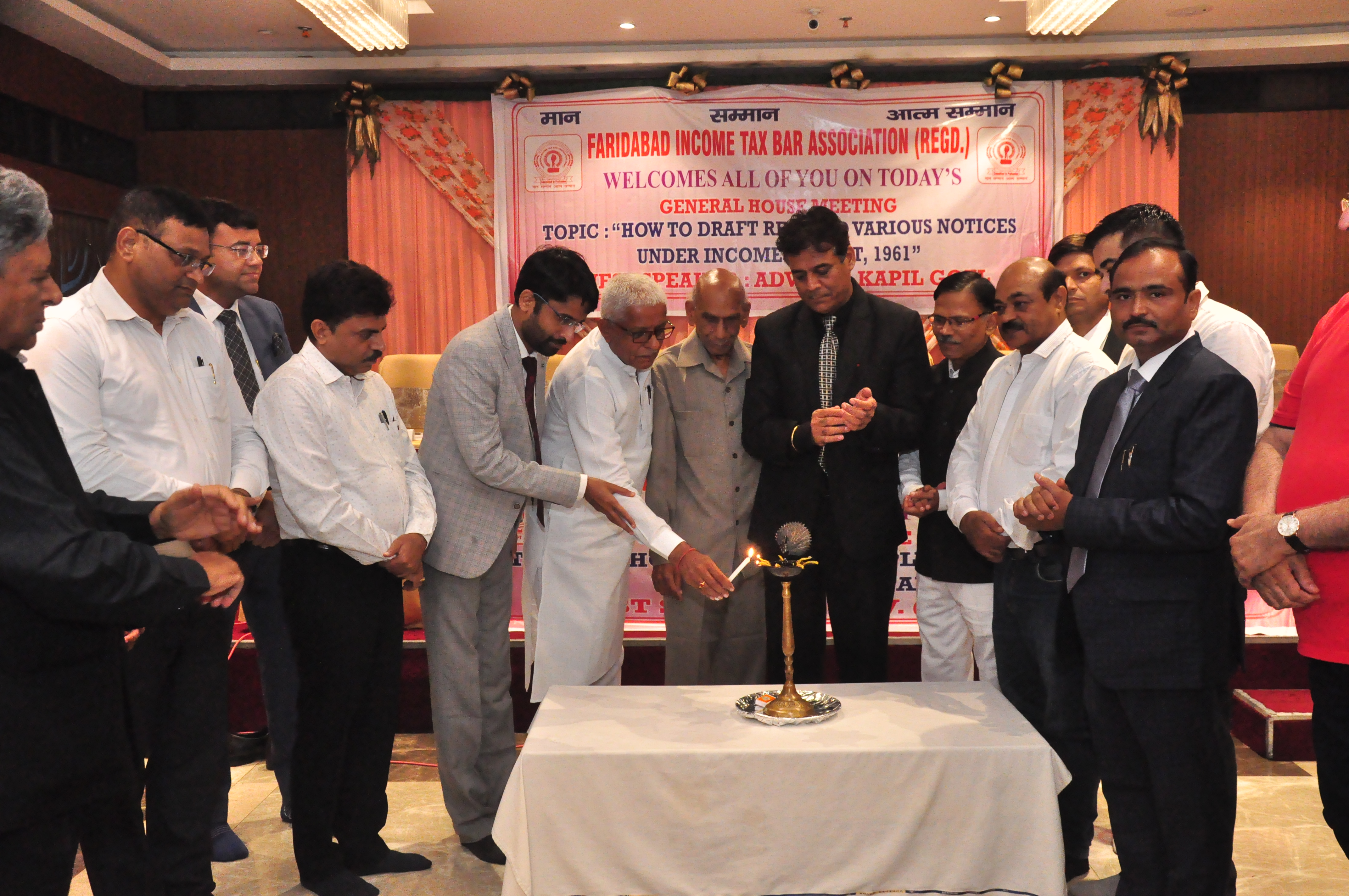 Seminar-1 Guest Speaker CA Kapil Goel 9 July 2022 – Faridabad Income Tax Bar Association