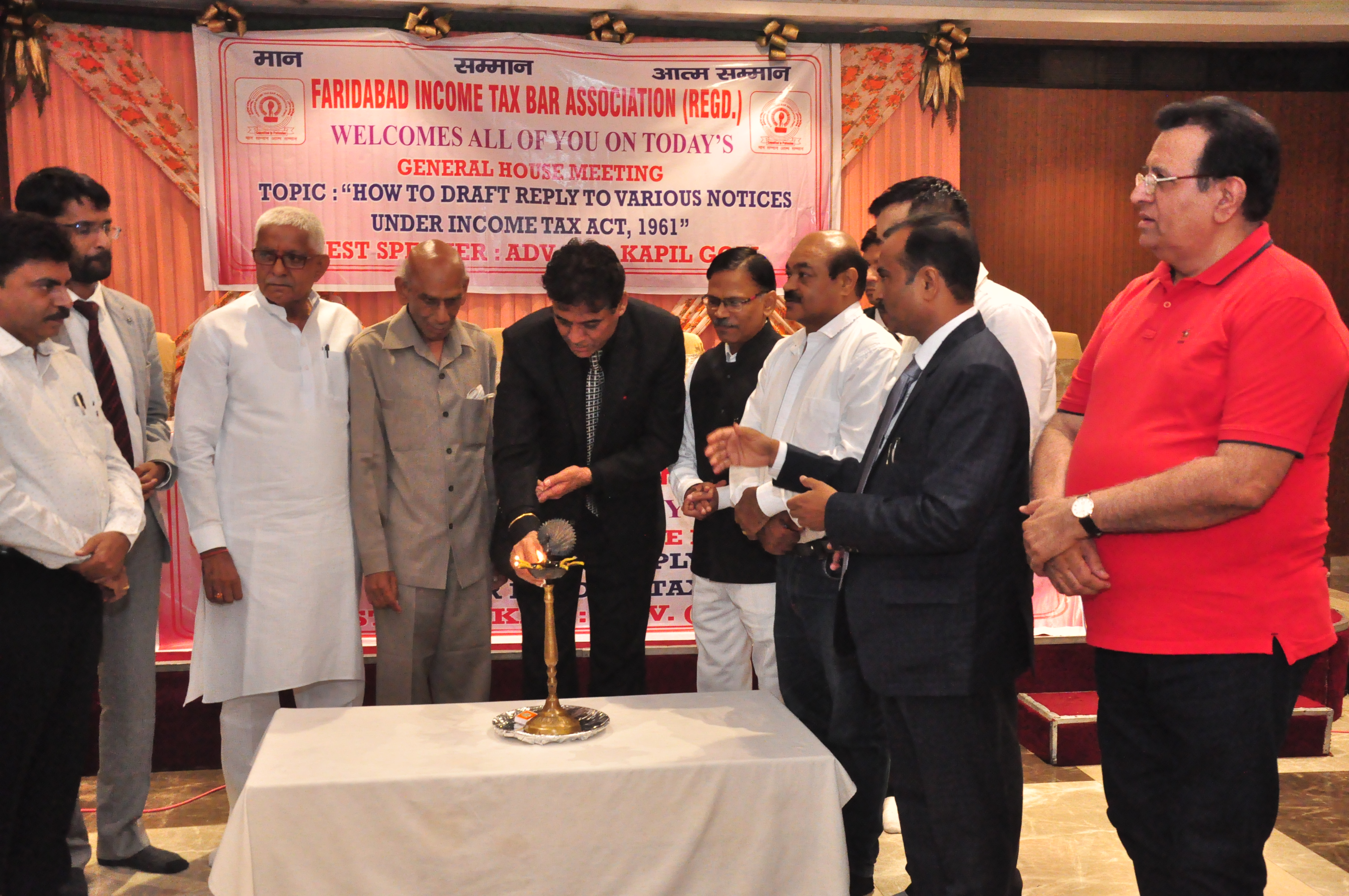 Seminar-1 Guest Speaker CA Kapil Goel 9 July 2022 – Faridabad Income Tax Bar Association